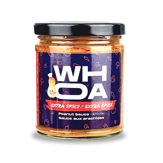 WHOA Extra Spicy Peanut Sauce